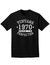 1970 - Vintage Birth Year Adult Dark T-Shirt-Mens T-Shirt-TooLoud-Black-Small-Davson Sales