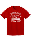1971 - Vintage Birth Year Adult Dark T-Shirt-Mens T-Shirt-TooLoud-Red-Small-Davson Sales