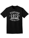 1972 - Vintage Birth Year Adult Dark T-Shirt-Mens T-Shirt-TooLoud-Black-Small-Davson Sales