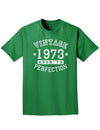 1973 - Vintage Birth Year Adult Dark T-Shirt-Mens T-Shirt-TooLoud-Kelly-Green-Small-Davson Sales