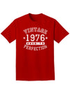 1976 - Vintage Birth Year Adult Dark T-Shirt-Mens T-Shirt-TooLoud-Red-Small-Davson Sales