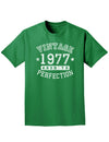 1977 - Vintage Birth Year Adult Dark T-Shirt-Mens T-Shirt-TooLoud-Kelly-Green-Small-Davson Sales