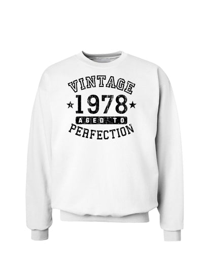 1978 - Vintage Birth Year Sweatshirt Brand-Sweatshirt-TooLoud-White-Small-Davson Sales