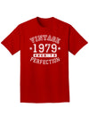 1979 - Vintage Birth Year Adult Dark T-Shirt-Mens T-Shirt-TooLoud-Red-Small-Davson Sales