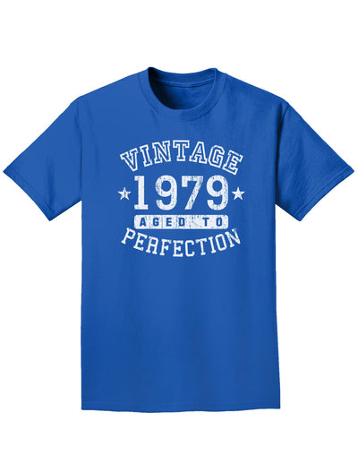 1979 - Vintage Birth Year Adult Dark T-Shirt-Mens T-Shirt-TooLoud-Royal-Blue-Small-Davson Sales