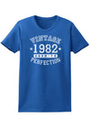 1982 - Vintage Birth Year Womens Dark T-Shirt-TooLoud-Royal-Blue-X-Small-Davson Sales