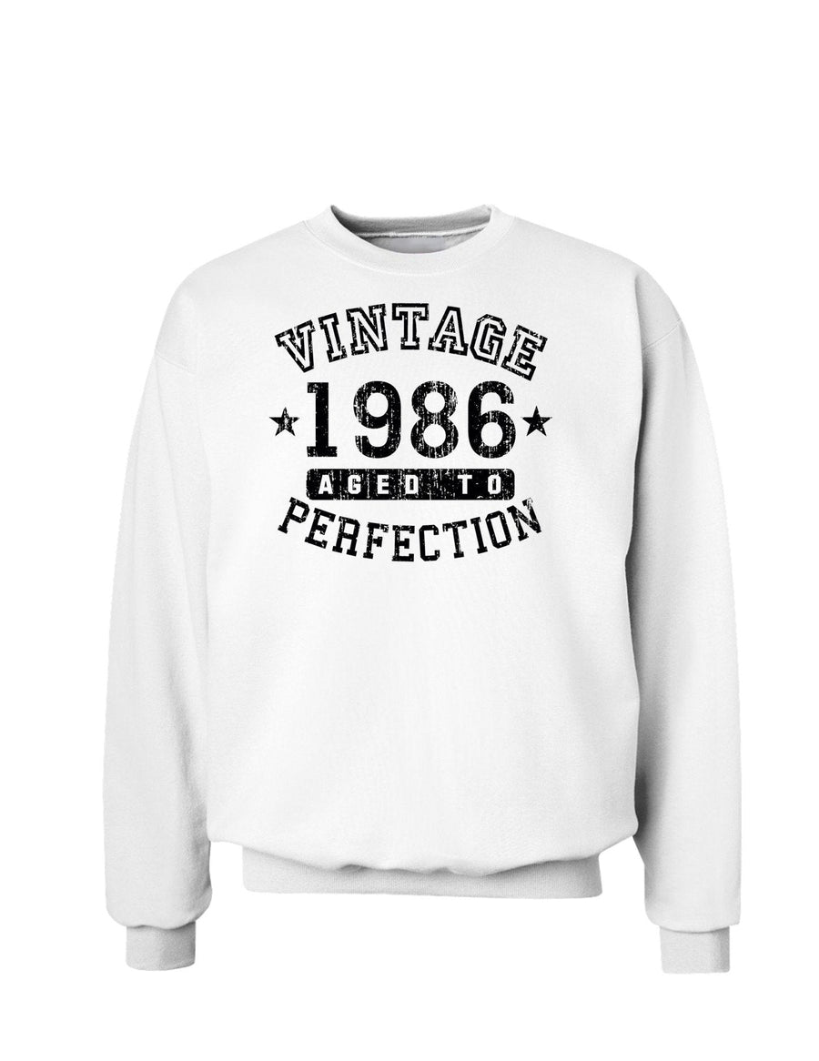 1986 - Vintage Birth Year Sweatshirt Brand-Sweatshirt-TooLoud-White-XXX-Large-Davson Sales