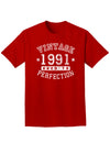 1991 - Vintage Birth Year Adult Dark T-Shirt-Mens T-Shirt-TooLoud-Red-Small-Davson Sales