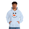 TOOLOUD Snowman Face Christmas Adult Unisex Hoodie Sweatshirt