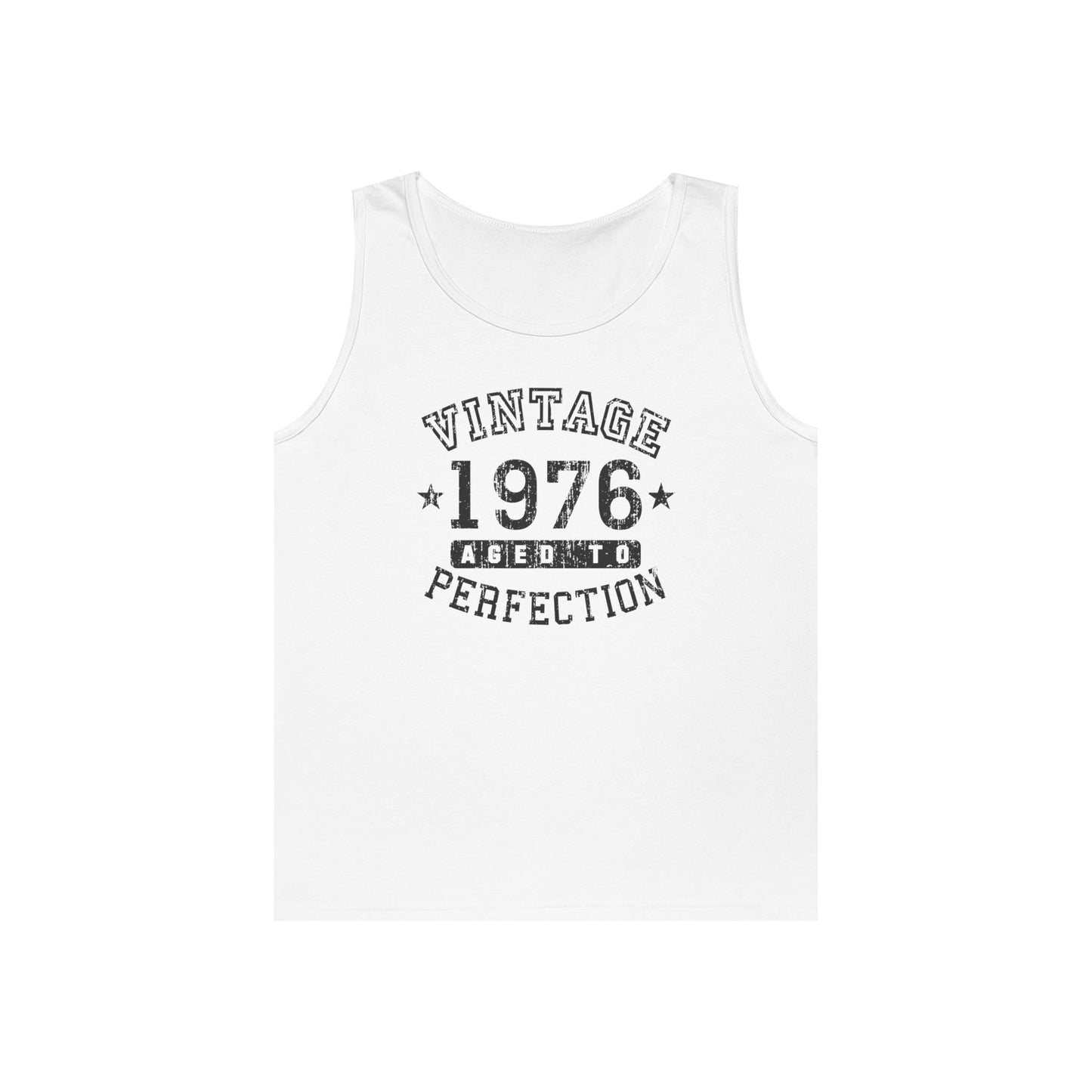 1976 – Vintage Birth Year Unisex Tank Top by TOOLOUD