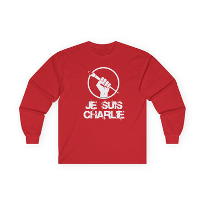 Je Suis Charlie Adult Long Sleeve Unisex T-Shirt