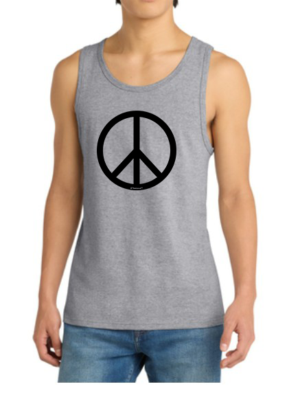 Peace Sign Symbol Men's Tank Top by TOOLOUD