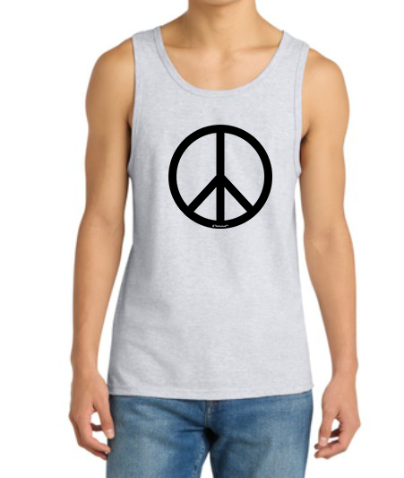 Peace Sign Symbol Men's Tank Top by TOOLOUD