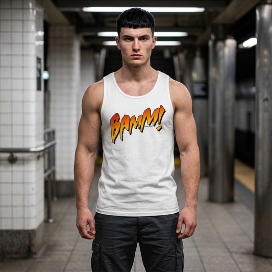 Onomatopoeia BAMM Adults Tank Top by TOOLOUD