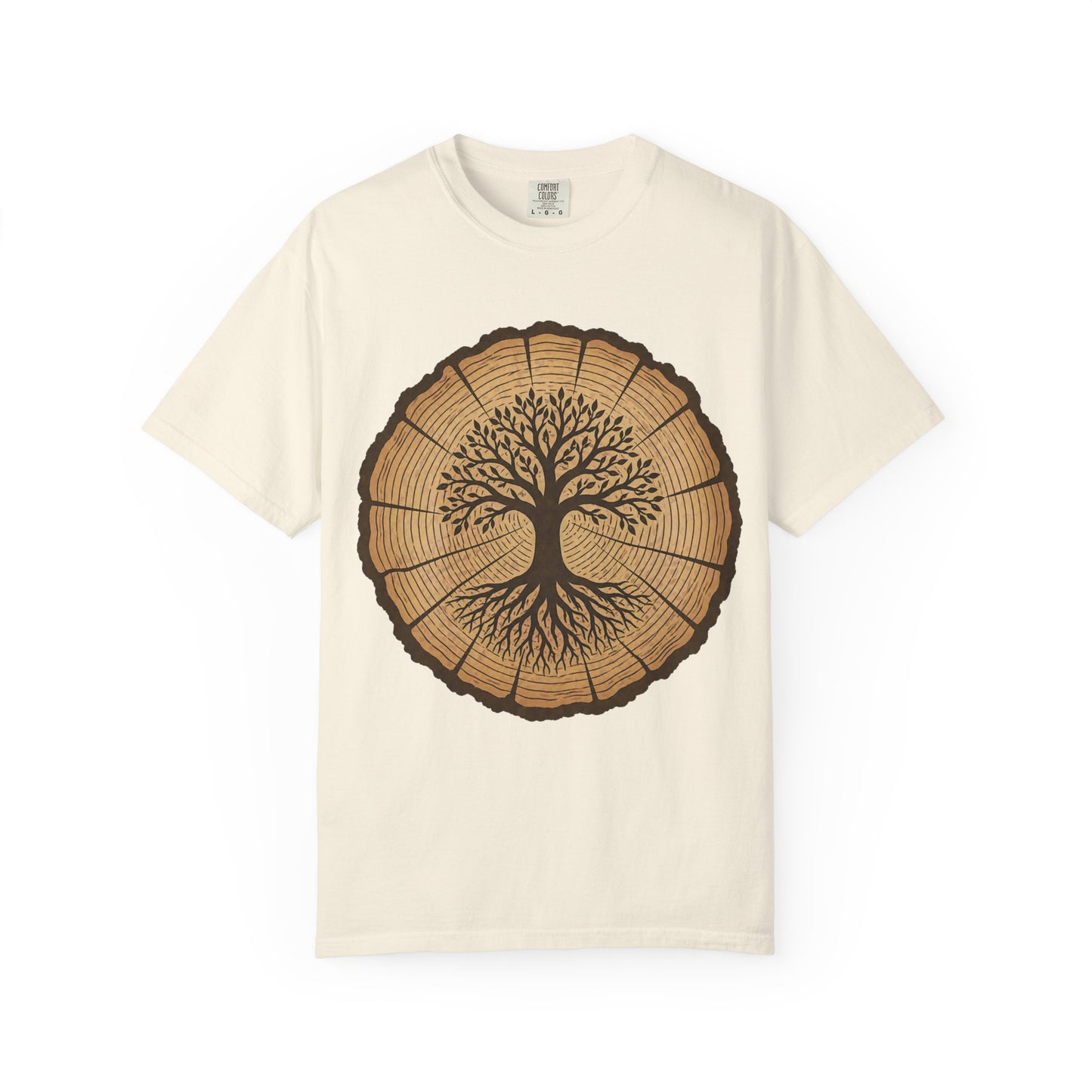 Tree Stump of Life – Unisex Garment-Dyed Adult T-Shirt