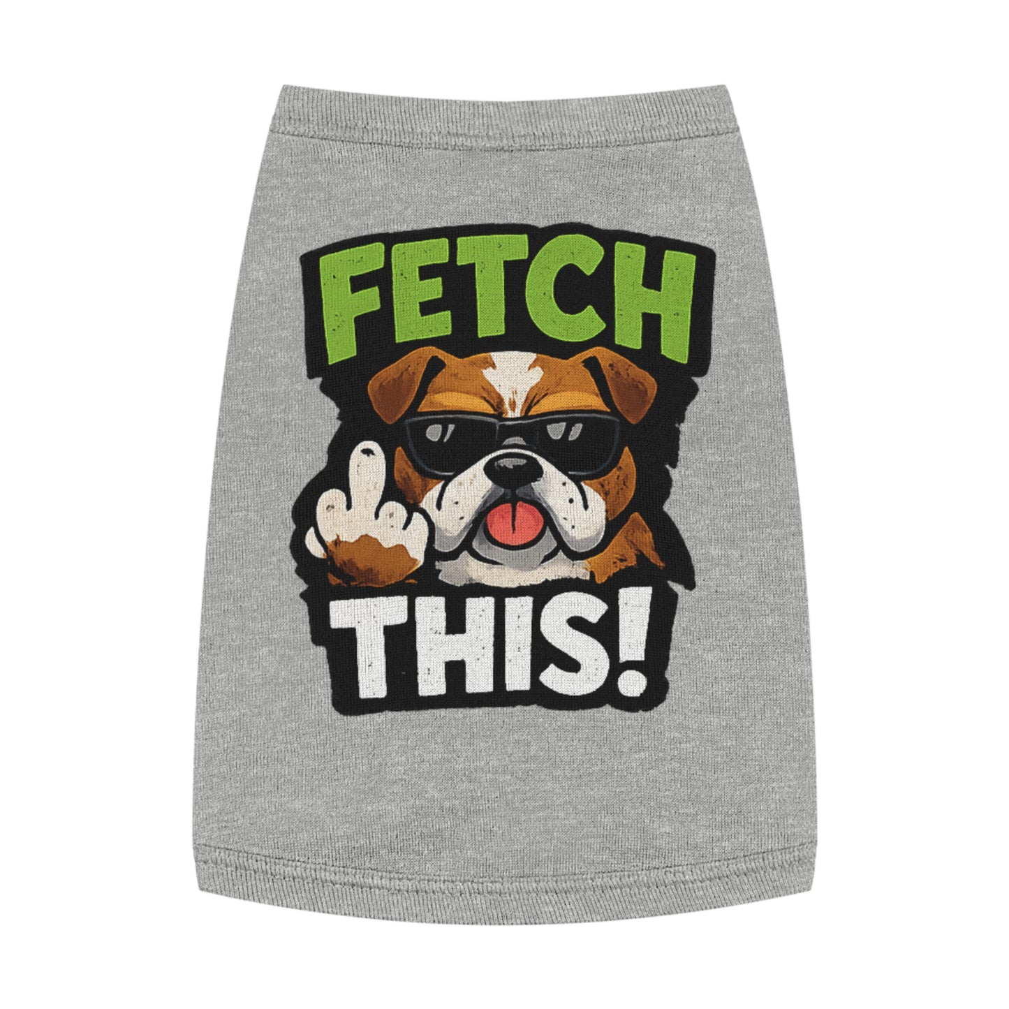 Fetch This! Middle Finger Dog Shirt by TOOLOUD