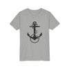 Distressed Nautical Sailor Rope Anchor Children's Youth T-Shirt by TOOLOUD