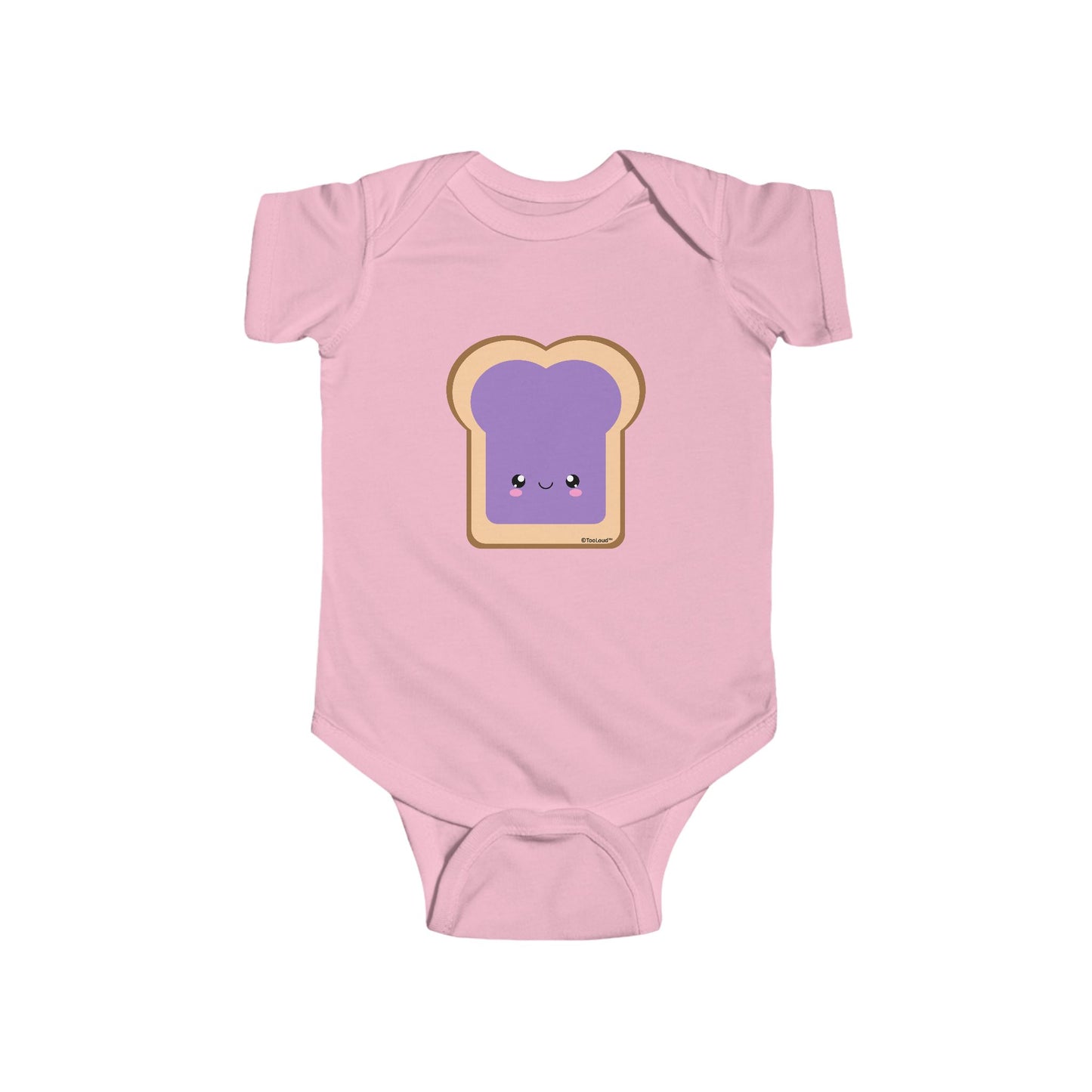 Cute Matching Design – PB and J – Jelly Baby Romper Bodysuit by TOOLOUD