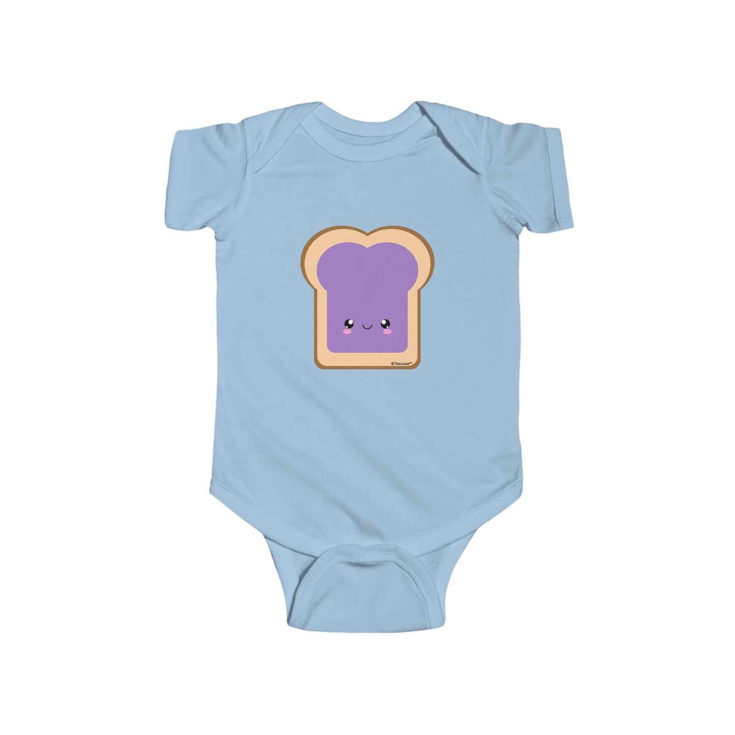 Cute Matching Design – PB and J – Jelly Baby Romper Bodysuit by TOOLOUD
