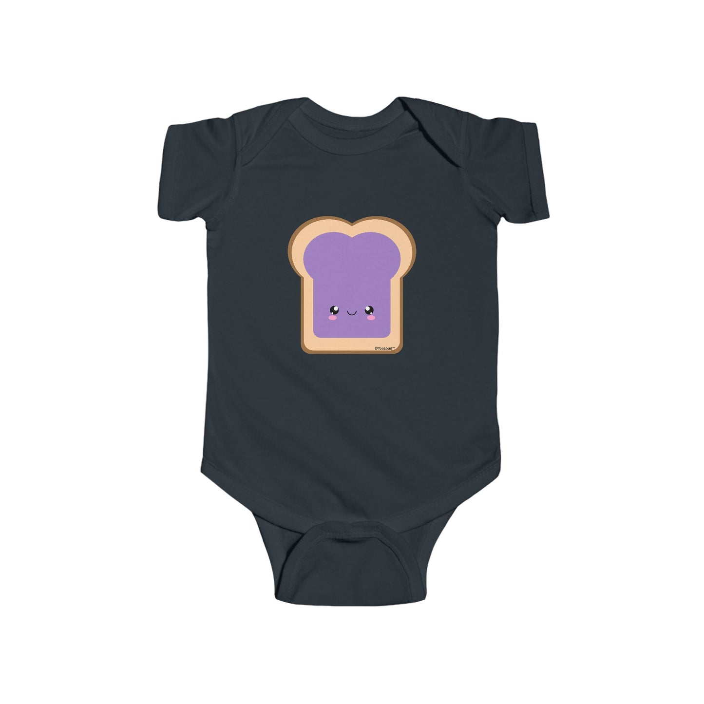 Cute Matching Design – PB and J – Jelly Baby Romper Bodysuit by TOOLOUD