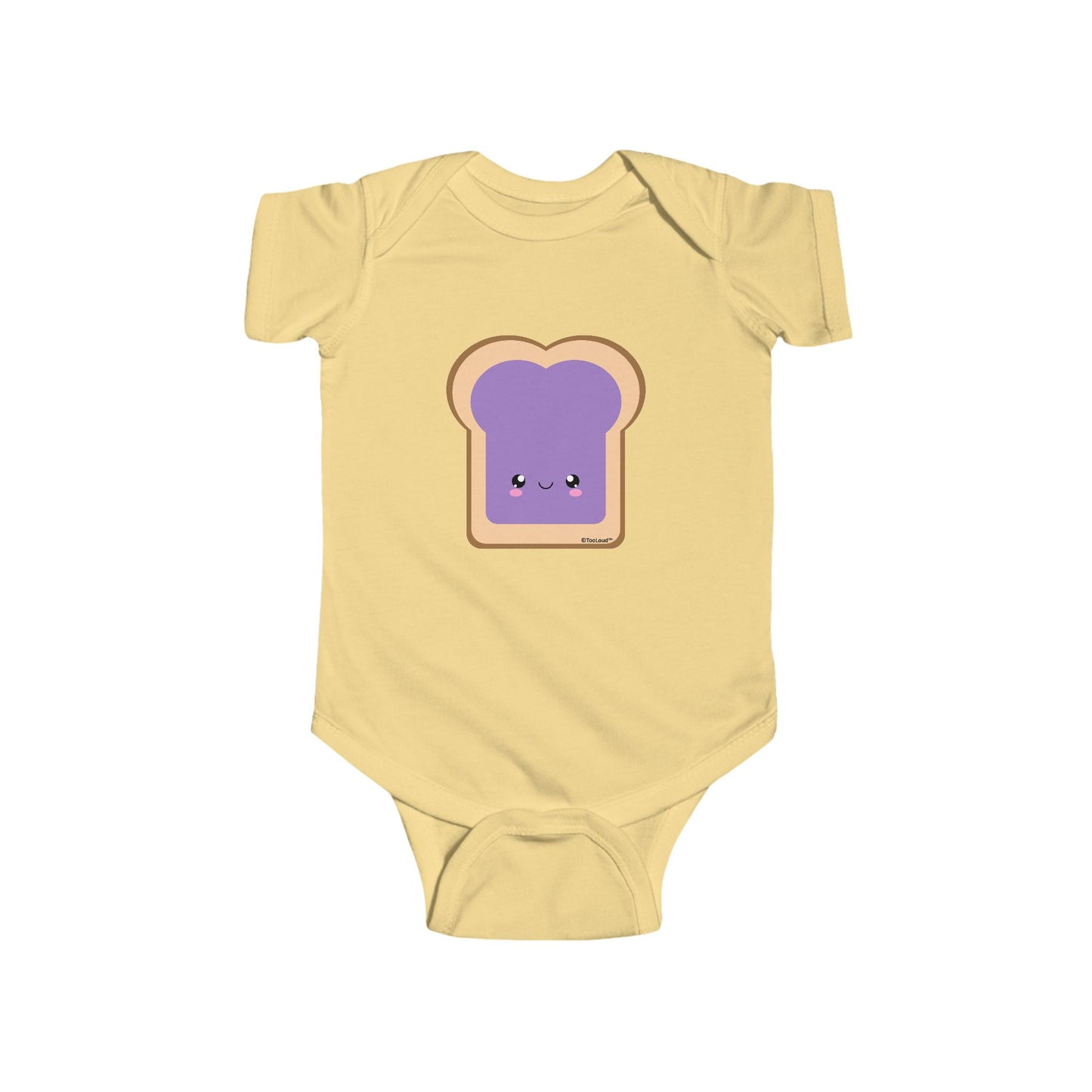 Cute Matching Design – PB and J – Jelly Baby Romper Bodysuit by TOOLOUD