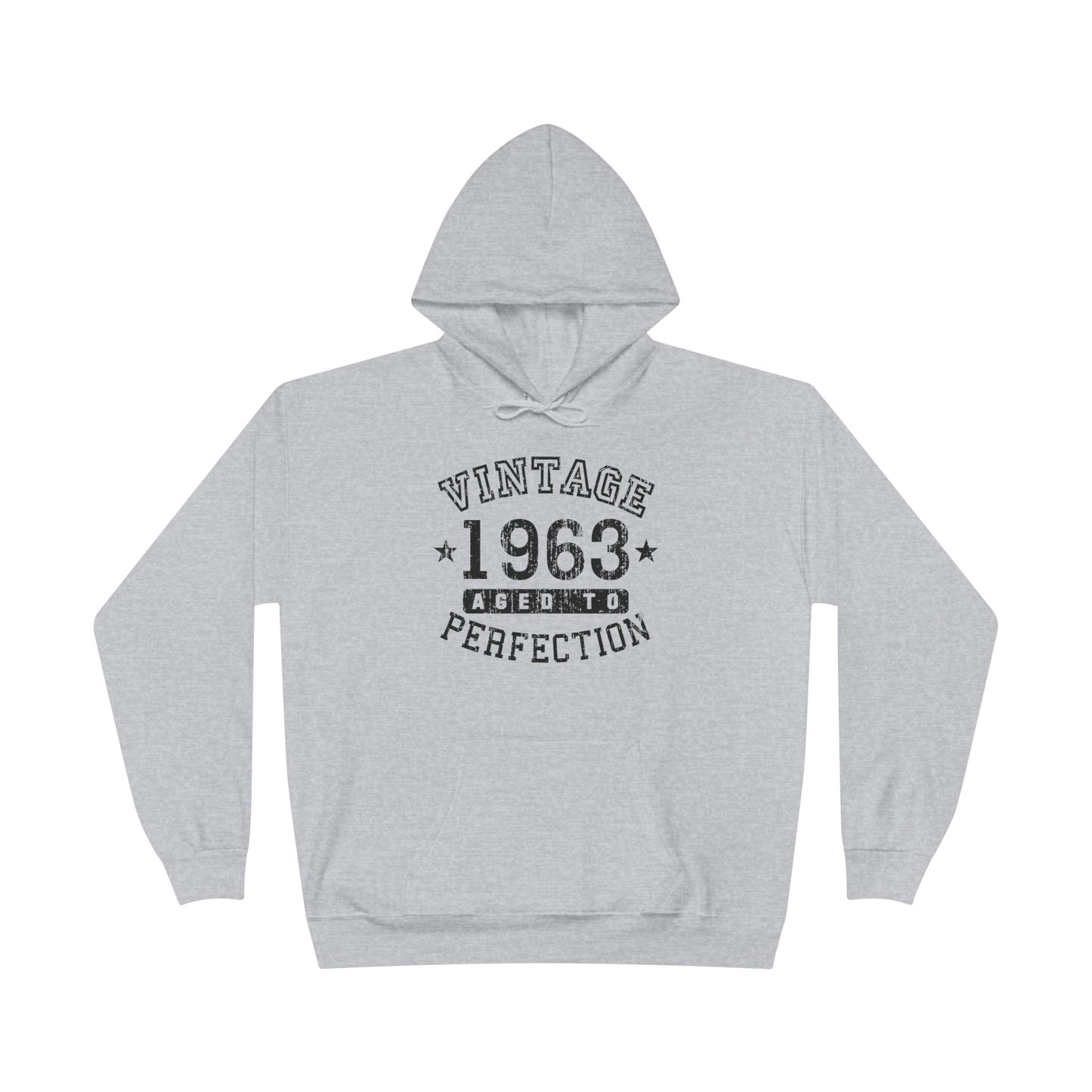 1963 – Vintage Birth Year Hoodie Sweatshirt by TOOLOUD