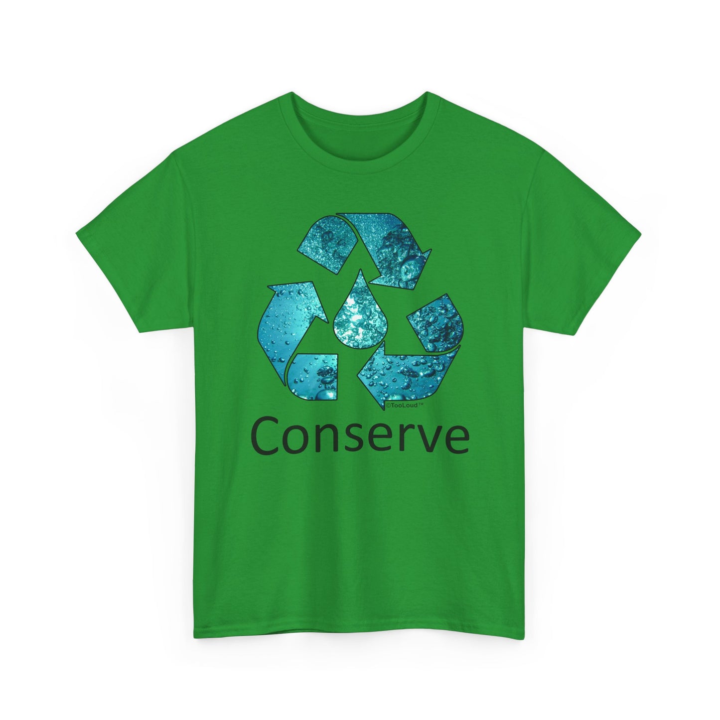 Sustainable Water Conservation Adult T-Shirt by TOOLOUD