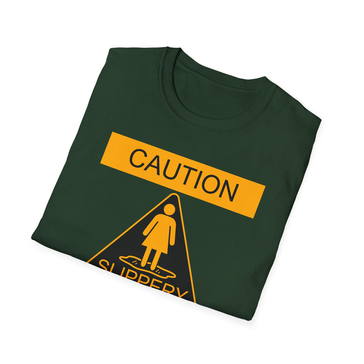Slippery When Wet Adult's Dark T-Shirt by TOOLOUD