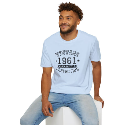 Customized Retro Birth Year Worn-In Unisex Tee for Adults – Exclusively by TooLoud