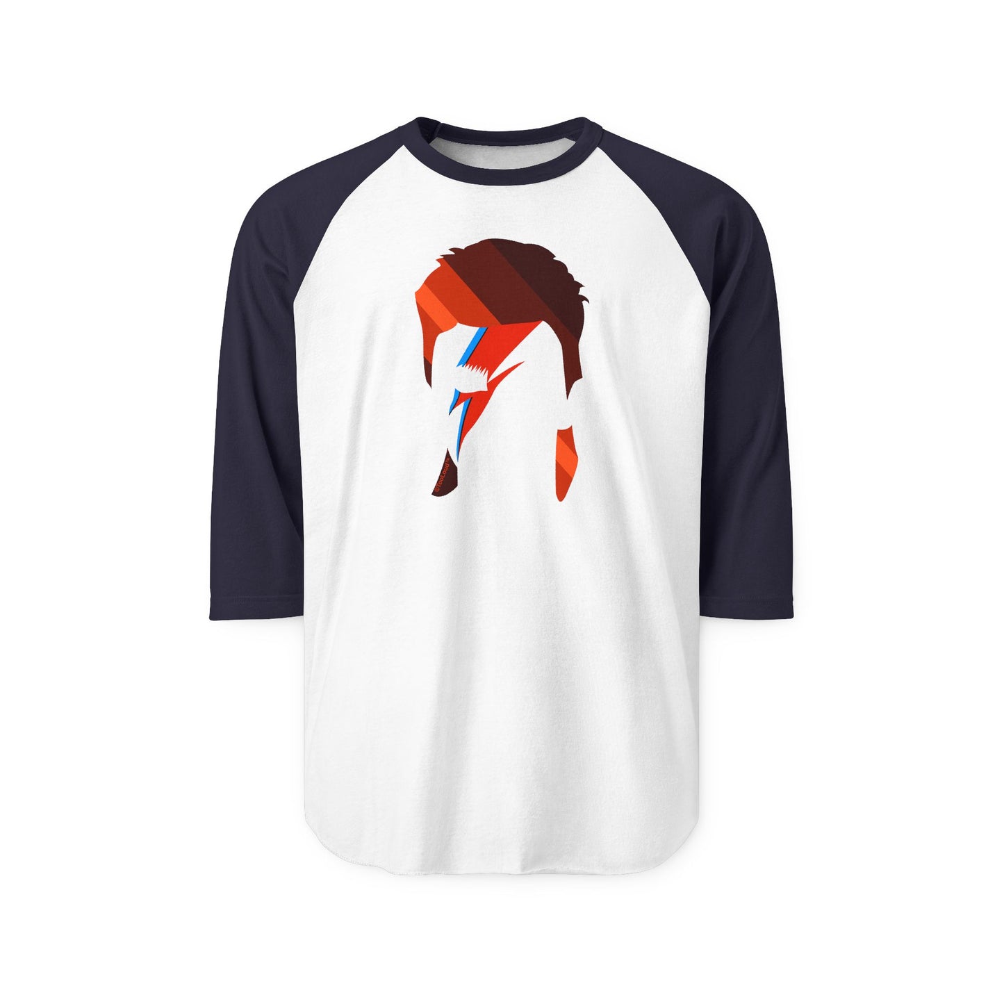 Star Man Adult Raglan T-Shirt 3/4 Sleeve by TOOLOUD