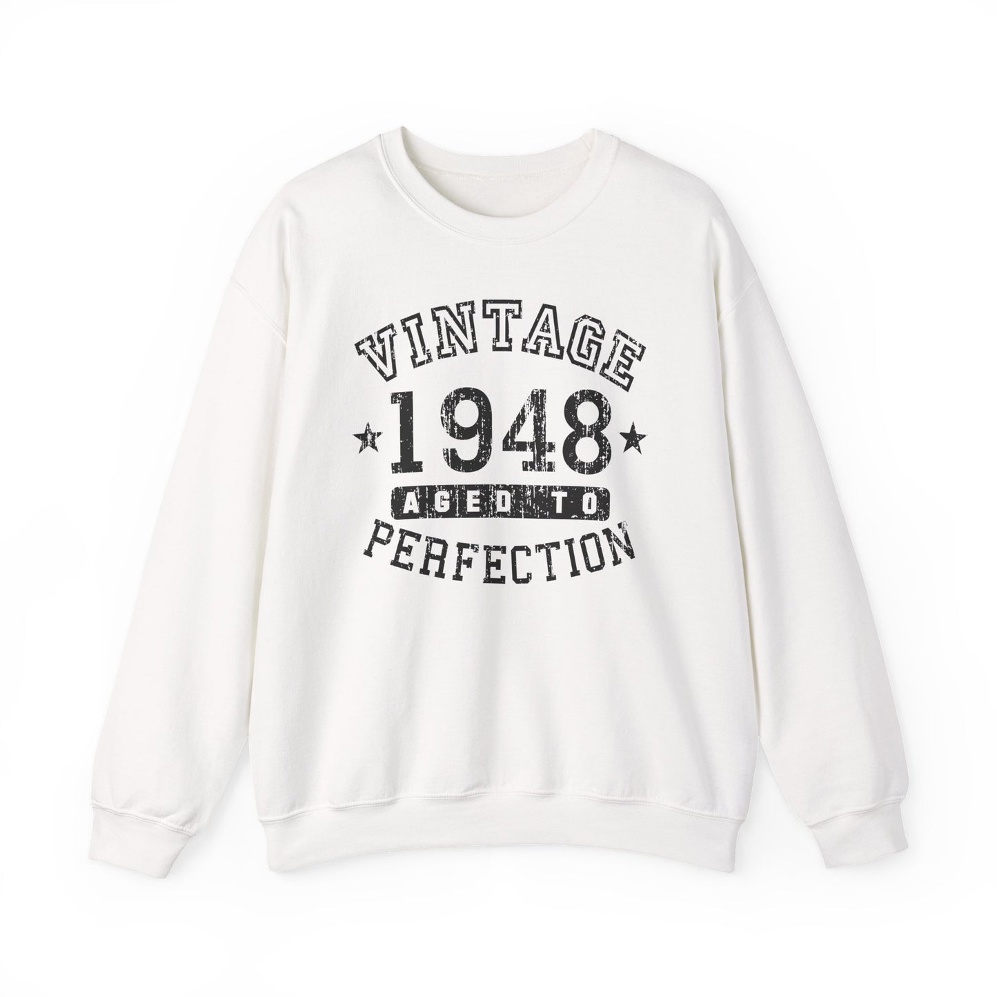 1948 - Vintage Birth Year Sweatshirt Adults Unisex by TOOLOUD