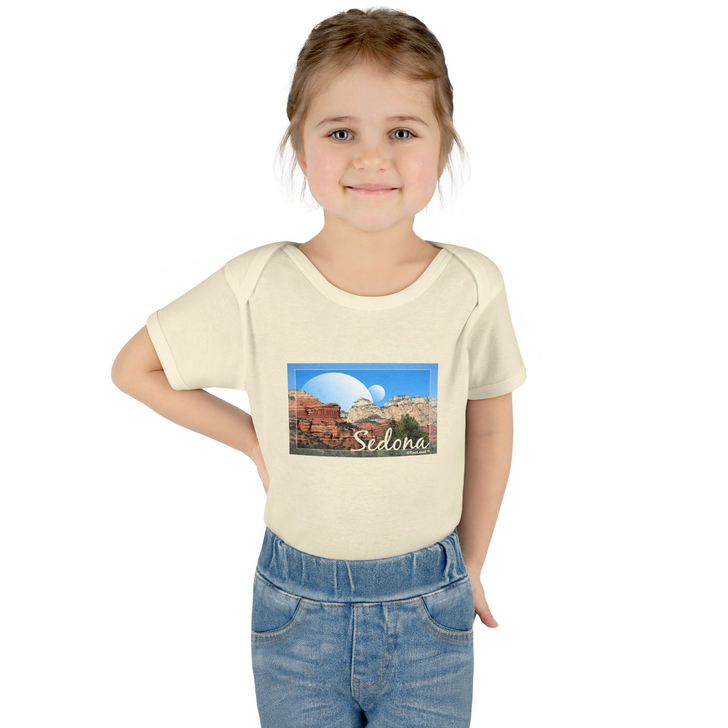 Abstract Sedona Baby Romper Bodysuit by TOOLOUD