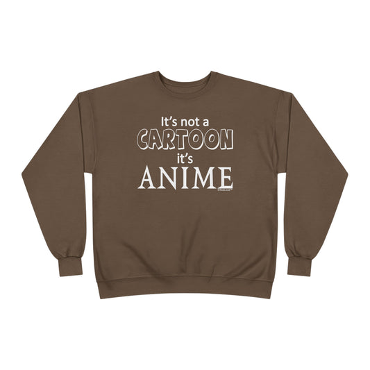Not A Cartoon Text Adult Dark Sweatshirt by TOOLOUD