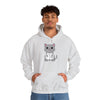 Dr. Cat MD - Cute Cat Design Unisex Hoodie Sweatshirt By TOOLOUD