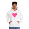 TOOLOUD Big Pink Heart Valentine's Day Unisex Hoodie Sweatshirt