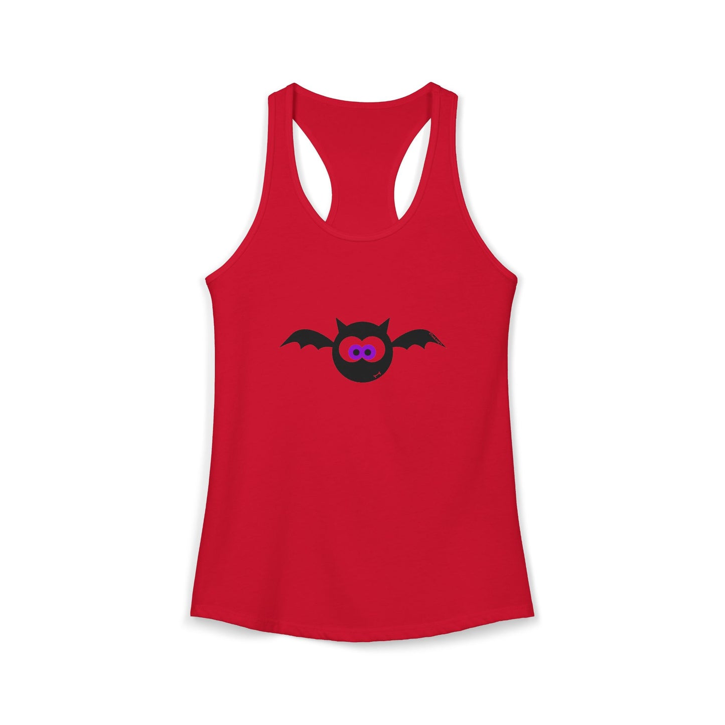 Vampire Bat Halloween Women's Racerback Tank Top by TOOLOUD