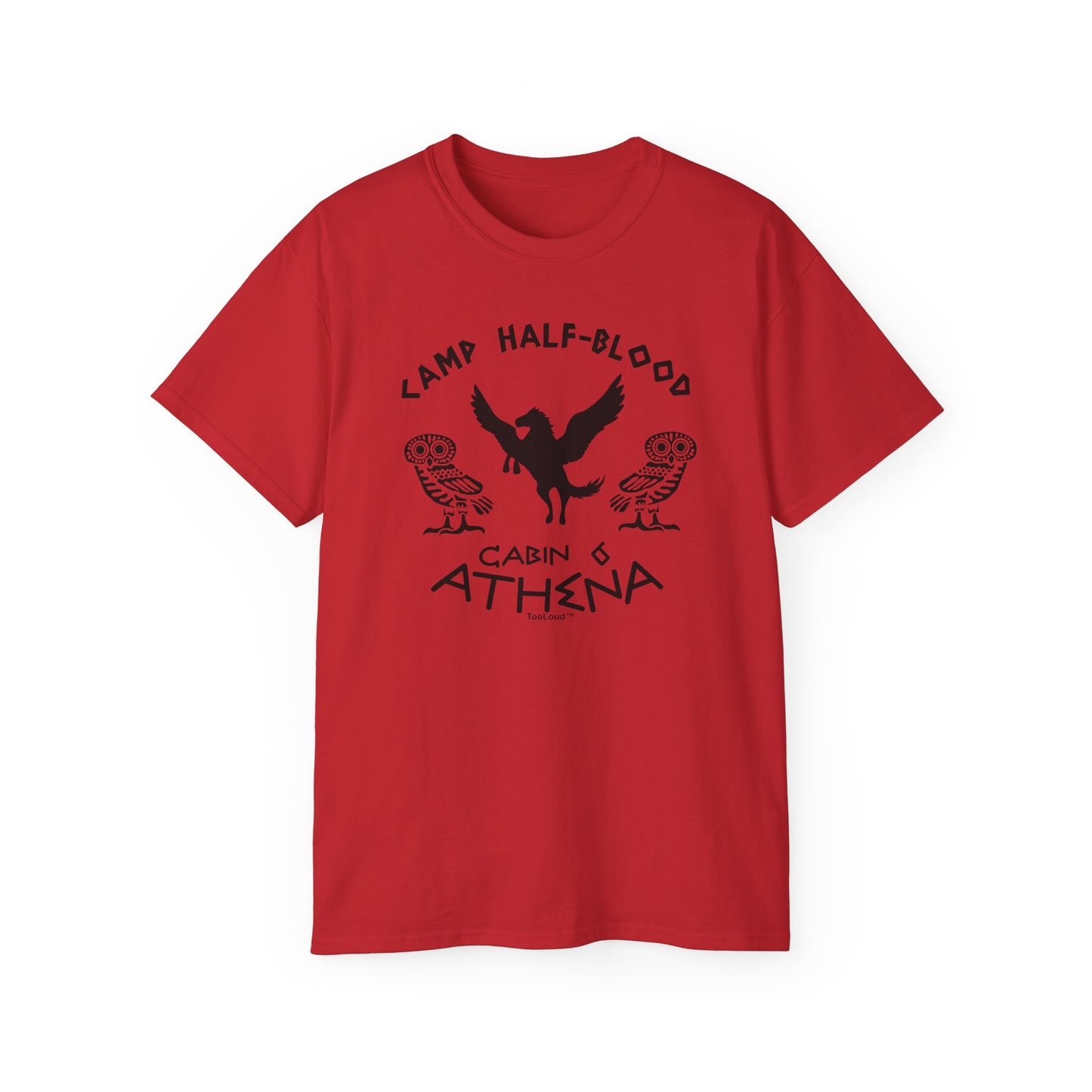 TOOLOUD Camp Half-Blood Cabin 6 Athena Women's T-Shirt (Style 2000)