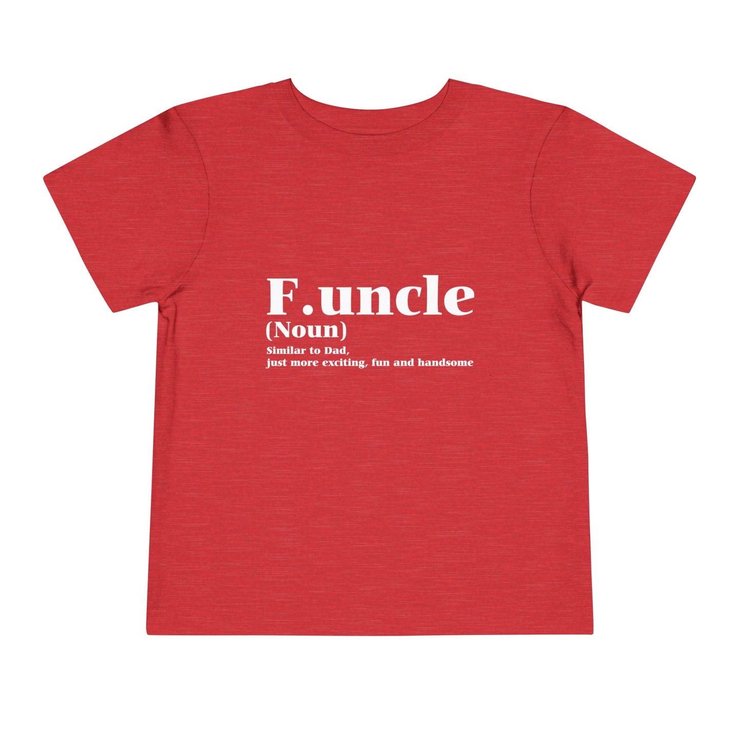 Funcle Fun Uncle Toddler T-Shirt Dark by TOOLOUD