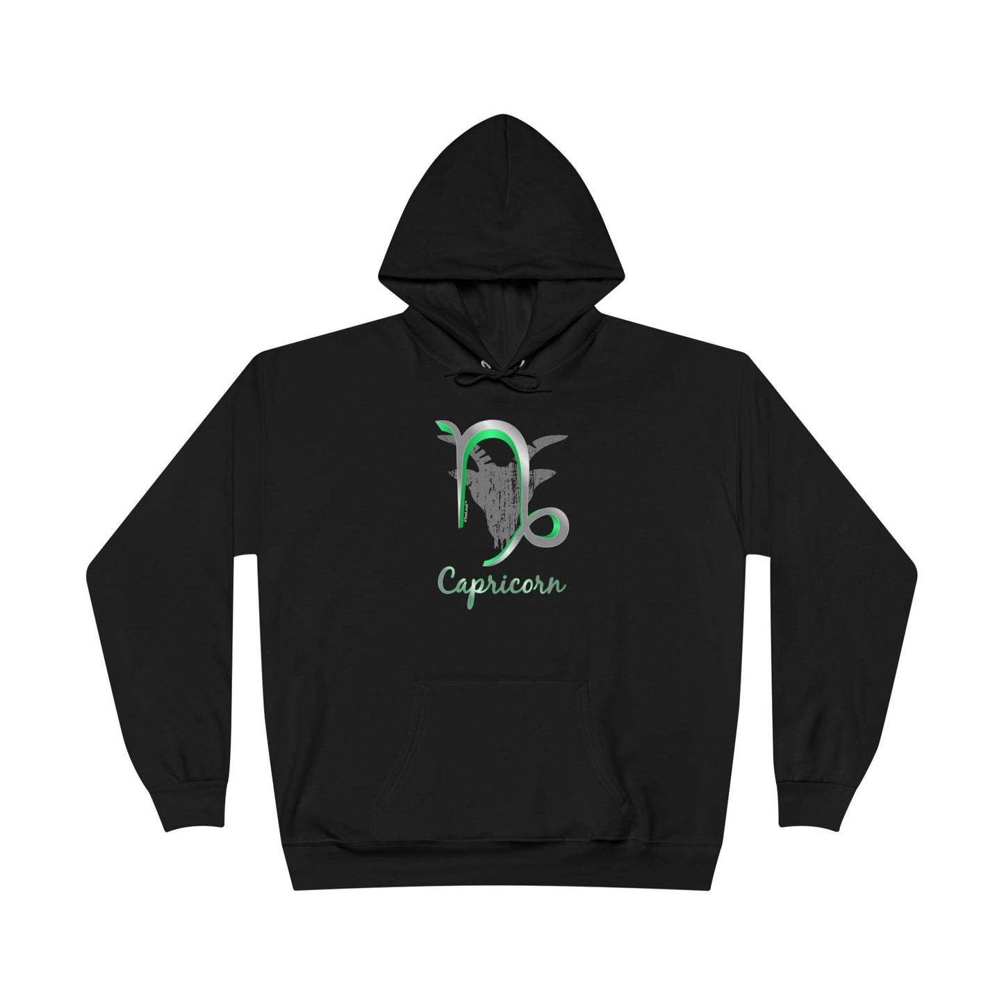 Capricorn Symbol Dark Pullover Hoodie Sweatshirt by TOOLOUD™
