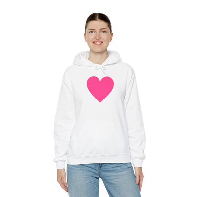 TOOLOUD Big Pink Heart Valentine's Day Unisex Hoodie Sweatshirt