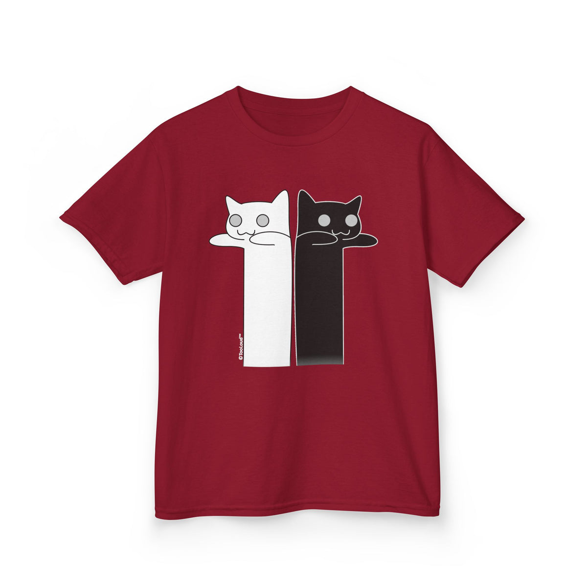Longcat and Tacgnol – Internet Humor Children's Dark T-Shirt by TOOLOUD