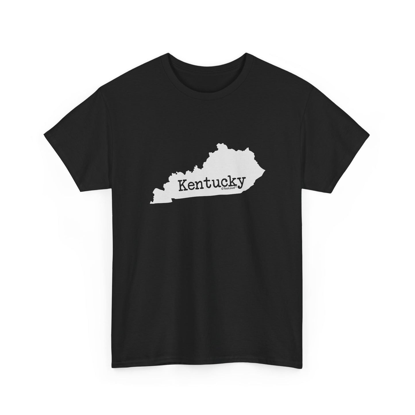 Kentucky – United States Shape Adult Dark T-Shirt by TOOLOUD