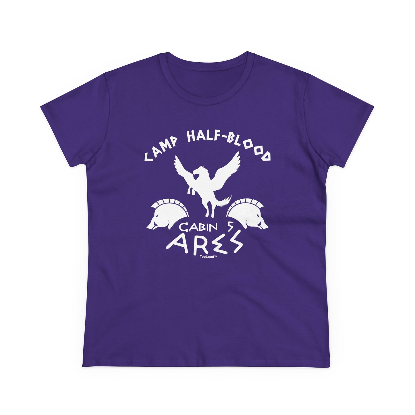Camp Half Blood Cabin 5 Ares Children’s Dark T-Shirt by TOOLOUD