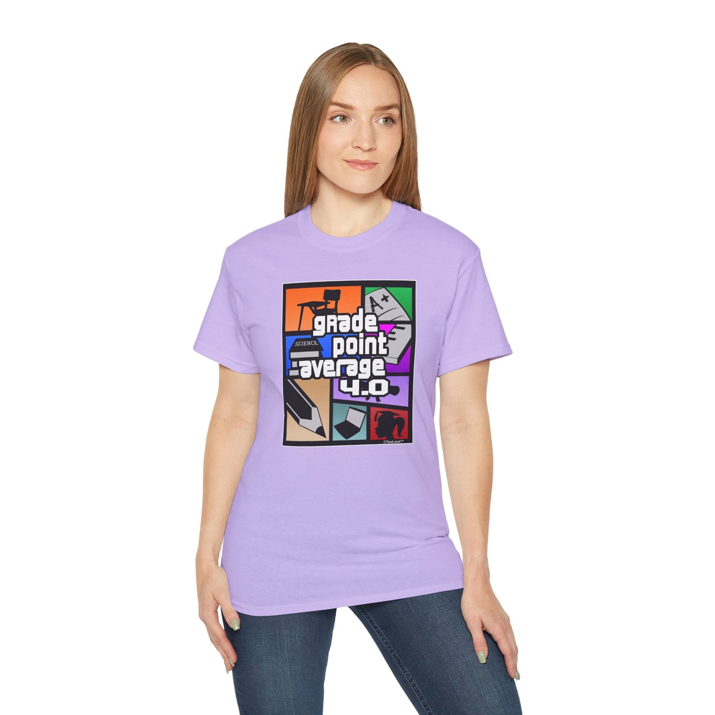 GPA 4 – Grade Point Average Unisex T-Shirt by TOOLOUD