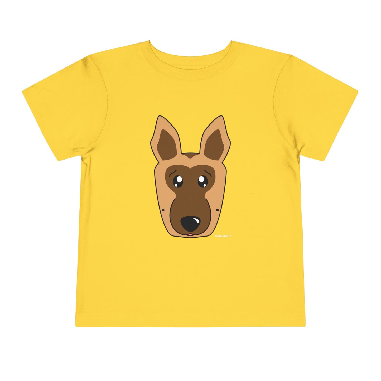 Cute German Shepherd Dog Toddler T-Shirt by TOOLOUD