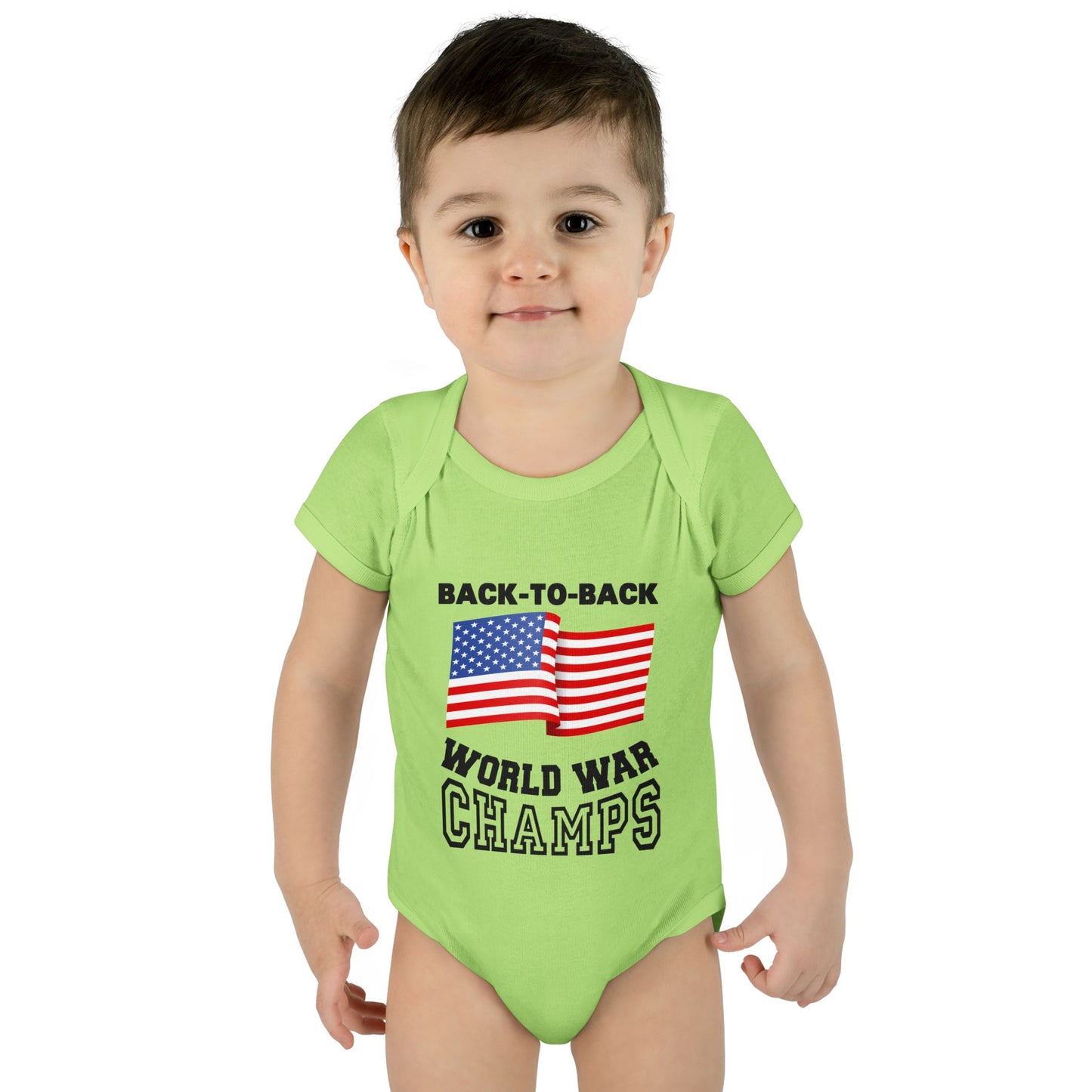 Back to Back World War Champs Infant Onesie by TOOLOUD
