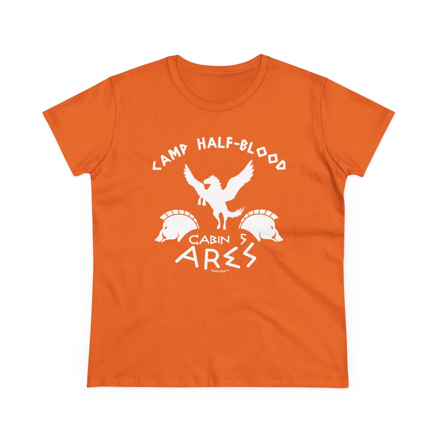 Camp Half Blood Cabin 5 Ares Children’s Dark T-Shirt by TOOLOUD