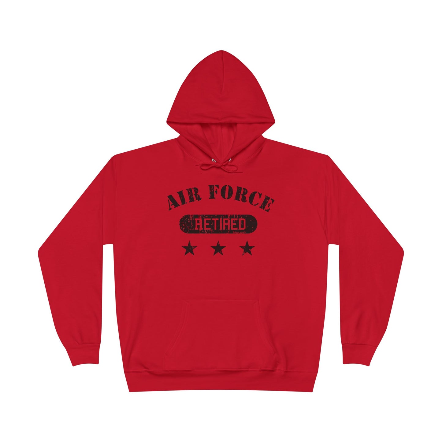 Retired Air Force Adult Hoodie Sweatshirt by TOOLOUD