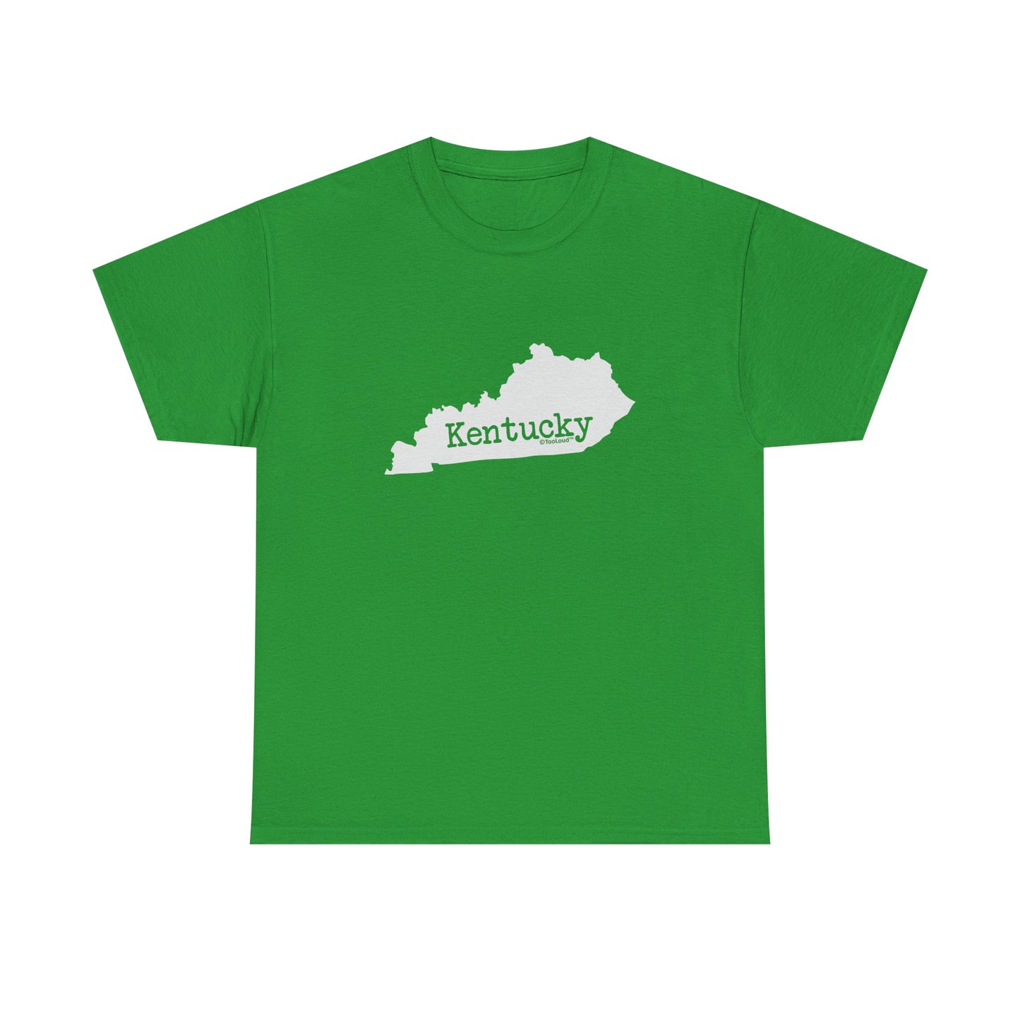 Kentucky – United States Shape Adult Dark T-Shirt by TOOLOUD