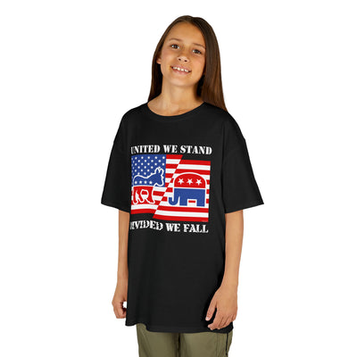 United We Stand Divided We Fall Children's T-Shirt by TOOLOUD